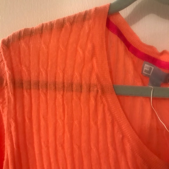 New JC Penny Cable light Knit Block SweaterSize Small - Picture 3 of 5